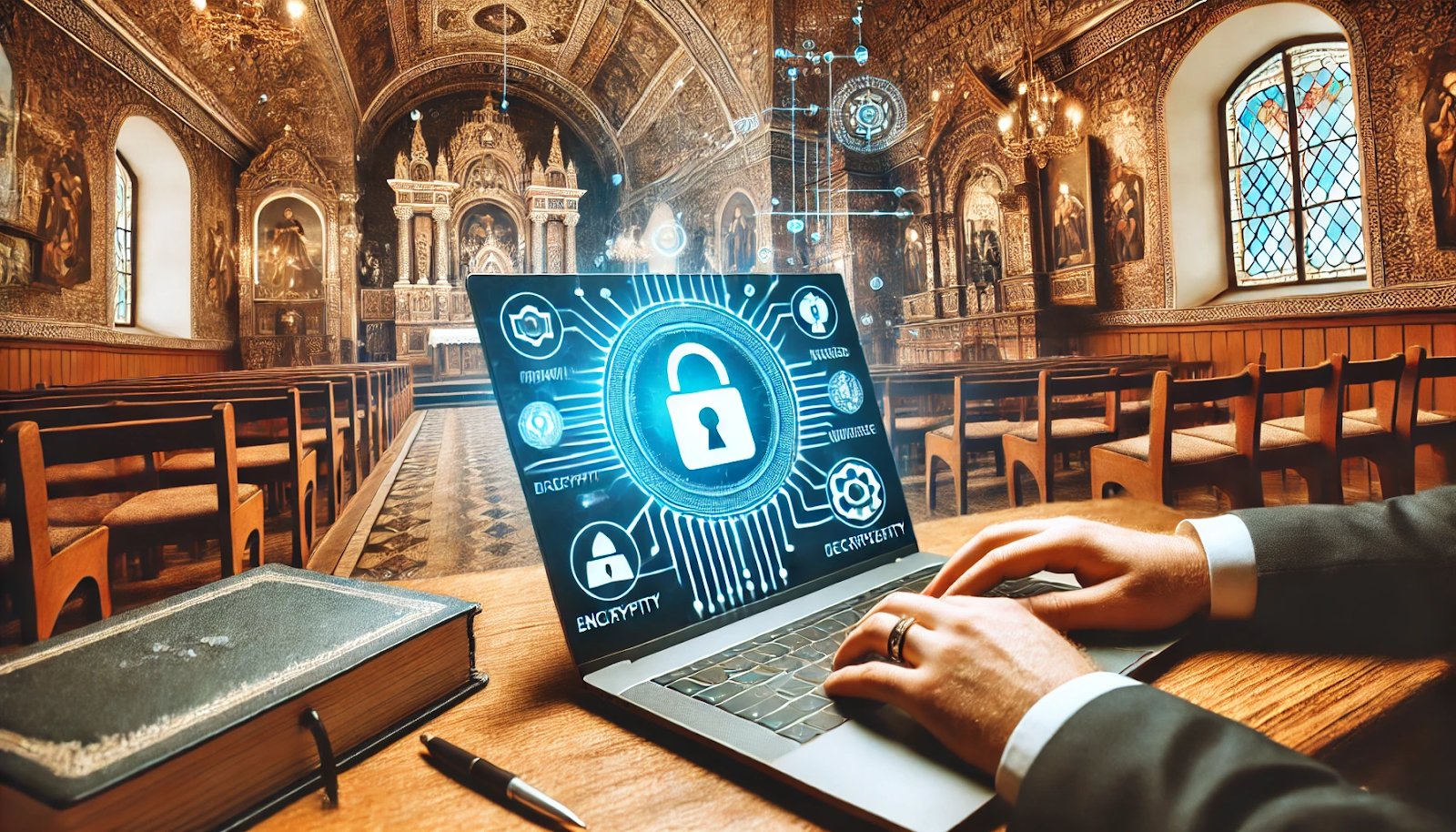 Cybersecurity in Religious Organizations: How Bansari Rao Father Protects Data